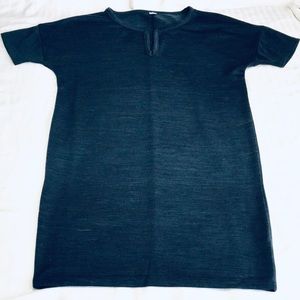 Navy blue mini dress